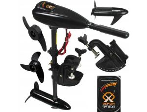 SILNIK ZABURTOWY ELEKTRYCZNY 12V 50Ibs DEMON