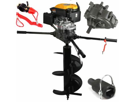 ŚWIDER SPALINOWY 173cc Z WIERTŁEM 400mm