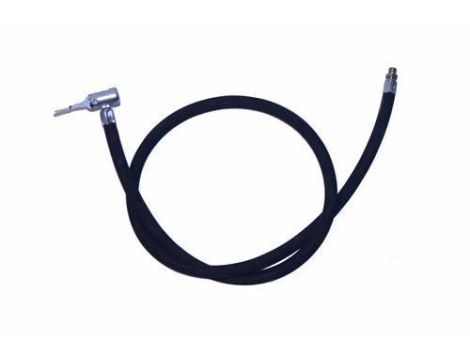 WĘŻYK DO POMPKI 100cm CZARNY