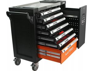 WÓZEK 7-SZUFLAD  Z WYPOSAŻENIEM 306el. BJC