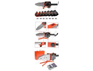 ZGRZEWARKA DO RUR PCV 16-63mm 1500W