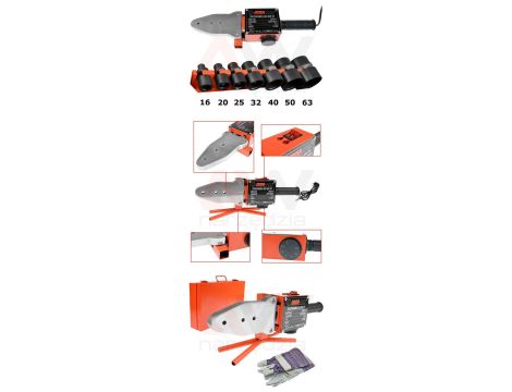 ZGRZEWARKA DO RUR PCV 16-63mm 1500W