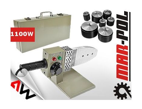 ZGRZEWARKA DO RUR PCV 20-63mm 1100W - 3