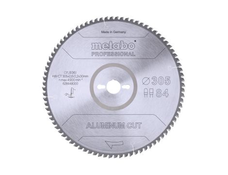 METABO PIŁA TARCZOWA FZ/TZ 305x30x84z    ALUMINIUM CUT PROFESSIONAL