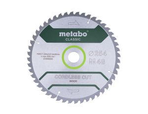 METABO PIŁA TARCZOWA HW/CT 254x30x48z    CORDLESS CUT WOOD CLASSIC