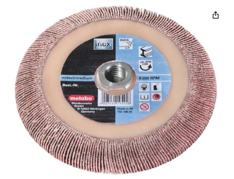 METABO ŚCIERNICA WALCOWA LISTKOWA 125mm P 60