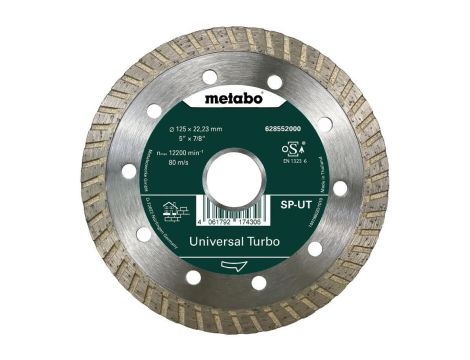 METABO TARCZA DIAMENTOWA  UNIVERSAL TURBO 125 x 22mm