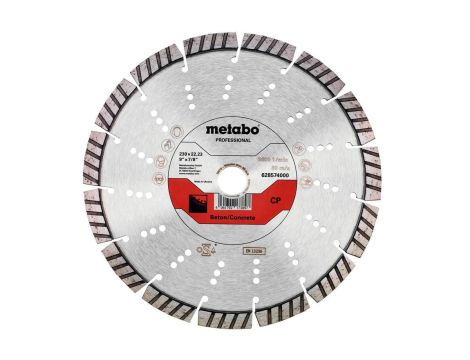 METABO TARCZA DIAMENTOWA DO BETONU „PROFESSIONAL” 230 x 22mm