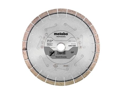 METABO TARCZA DIAMENTOWA DO GRANITU „PROFESSIONAL” 230 x 22mm