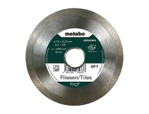 METABO TARCZA DIAMENTOWA PŁYTKI CERAMICZNE 115 x 22mm