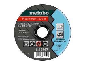 METABO TARCZA METAL 125×6,0×22,2mm