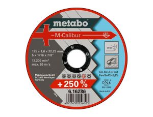 METABO TARCZA METAL 125x1,6x22,2mm DO STALI