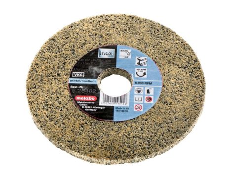METABO TARCZA Z WŁÓKNINY  VKS-ZK 125mm GRUBE