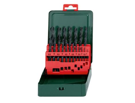 METABO ZESTAW WIERTEŁ HSS-R 19cz. 1- 10mm