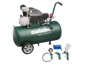 METABO KOMPRESOR BASIC 250-50 W+LPZ4 230V 50L OLEJOWY