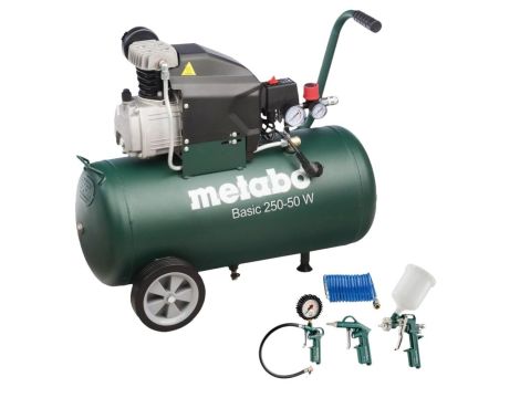 METABO KOMPRESOR BASIC 250-50 W+LPZ4 230V 50L OLEJOWY