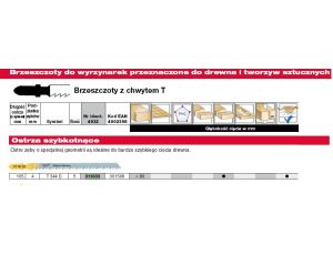 MILWAUKEE BRZESZCZ. T344D /5szt. DREWNO (5szt) 105mm SZYBKIE CIĘCIE. - image 2