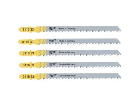 MILWAUKEE BRZESZCZ. T344D /5szt. DREWNO (5szt) 105mm SZYBKIE CIĘCIE.