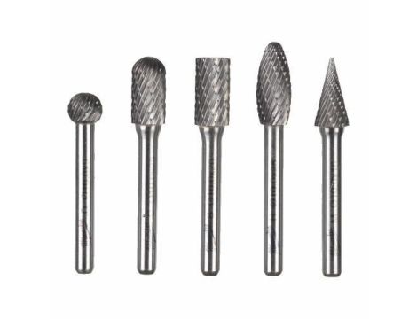 MILWAUKEE FREZY DO METALU 6 x 12,7mm TCT ZESTAW 5szt.