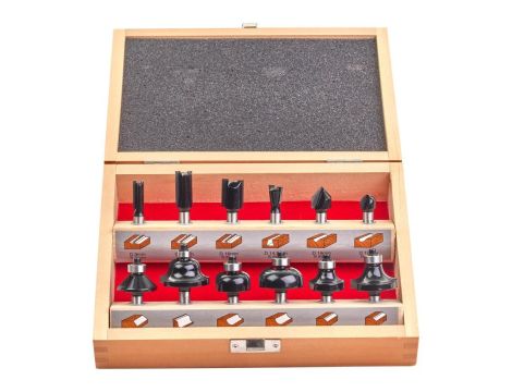 MILWAUKEE FREZY TRZPIENIOWE 8mm ZESTAW 12szt.