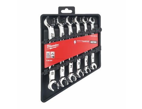 MILWAUKEE KLUCZ DO PRZEWODÓW HAMULCOWYCH ZESTAW 6 szt.