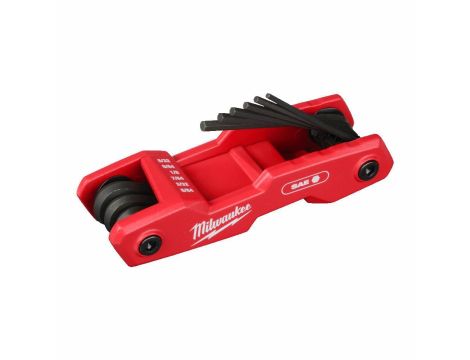 MILWAUKEE KLUCZ IMBUS ZESTAW IMPERIALNY 9szt. - 3