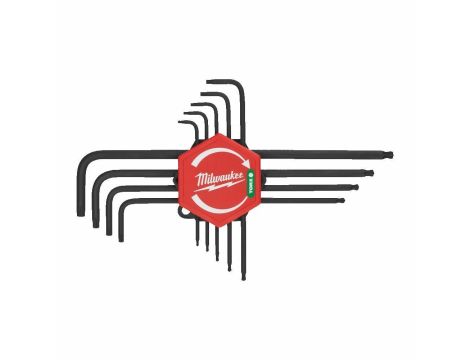 MILWAUKEE KLUCZ TORX ZESTAW 9szt. - 2