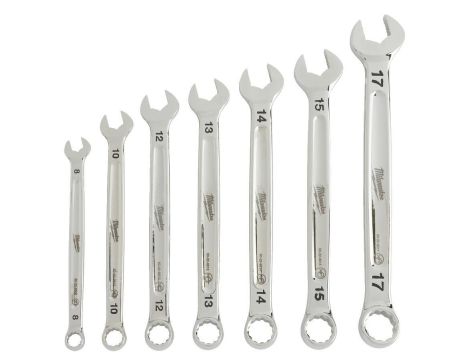 MILWAUKEE KLUCZE PŁ.-OCZ. ZESTAW  7szt. METRYCZNY