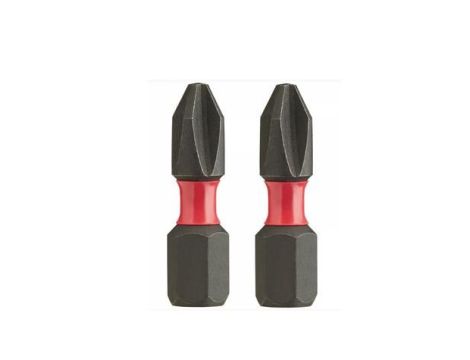 MILWAUKEE KOŃCÓWKA PH2 x 25mm/ 2szt. ShW ... - 2
