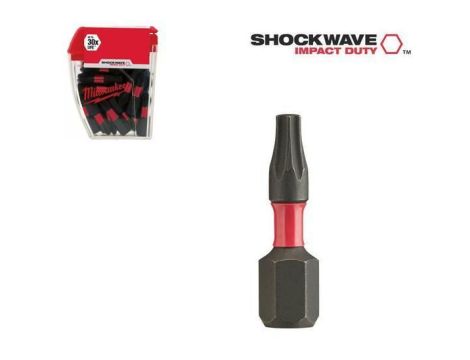 MILWAUKEE KOŃCÓWKA T15 x 25mm/25szt. ShW CD.