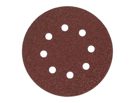 MILWAUKEE KRĄŻEK ŚCIERNY 125mm 8 OTWORÓW P60 /50 szt.