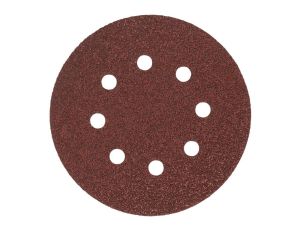 MILWAUKEE KRĄŻEK ŚCIERNY 125mm 8 OTWORÓW P80 /10 szt.