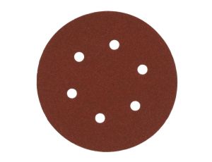 MILWAUKEE KRĄŻEK ŚCIERNY 150mm 6 OTWORÓW P240 /10 szt.