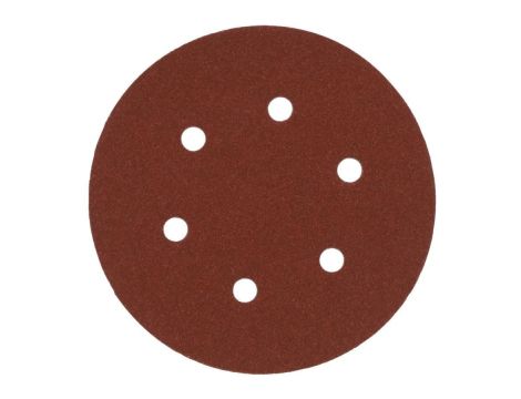 MILWAUKEE KRĄŻEK ŚCIERNY 150mm 6 OTWORÓW P240 /10 szt.