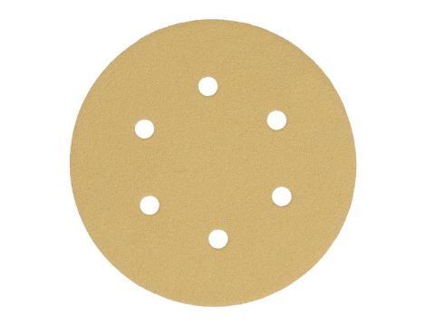 MILWAUKEE KRĄŻEK ŚCIERNY PREMIUM HP 150mm 6 OTWORÓW P320 /10 szt.