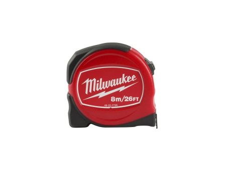 MILWAUKEE MIARA ZWIJANA  8m SLIM S8 26/25