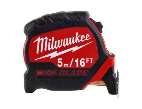 MILWAUKEE MIARA ZWIJANA PREMIUM WIDE 8m /16 ft W@