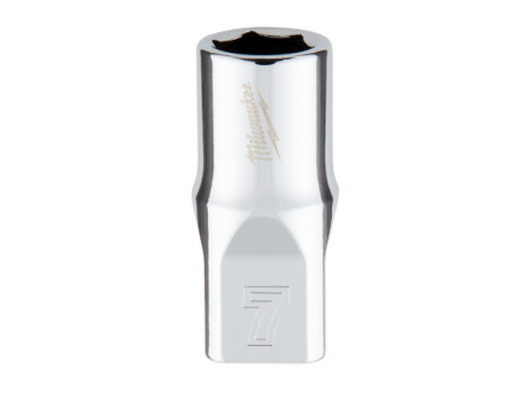 MILWAUKEE NASADKA 1/4" KRÓTKA  7 mm