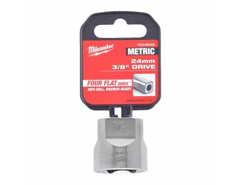 MILWAUKEE NASADKA 3/8" KRÓTKA  24mm