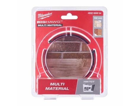 MILWAUKEE OTWORNICA BIG HAWG 102mm MULTI MATERIAL
