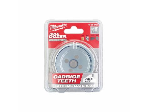 MILWAUKEE OTWORNICA HOLE DOZER  65mm Z WĘGLIKIEM