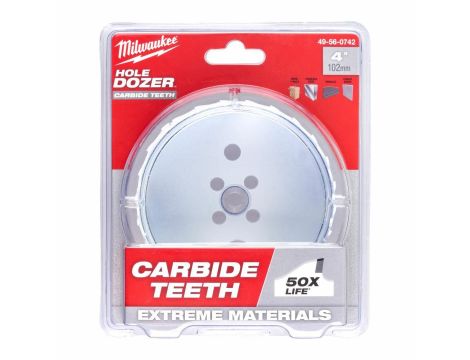 MILWAUKEE OTWORNICA HOLE DOZER 102mm Z WĘGLIKIEM