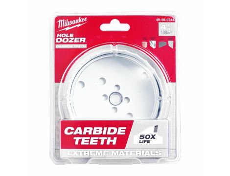MILWAUKEE OTWORNICA HOLE DOZER 108mm Z WĘGLIKIEM