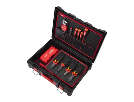 MILWAUKEE PACKOUT ZESTAW ELEKTRYKA 62szt.