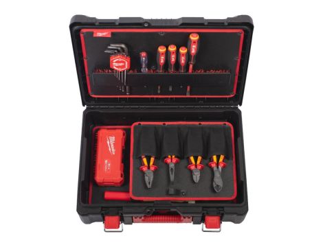 MILWAUKEE PACKOUT ZESTAW ELEKTRYKA 62szt. - 2