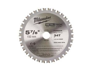 MILWAUKEE PIŁA TARCZ.MET.150x20x34z