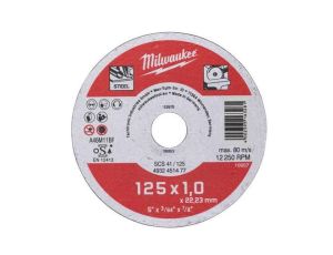 MILWAUKEE TARCZA M. 125x1mm CONTRACTOR (200). @W