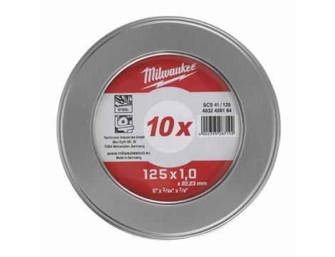 MILWAUKEE TARCZA M. 125x1mm PRO+ (10)...