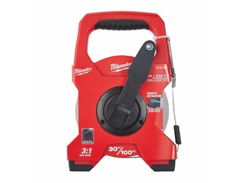 MILWAUKEE TAŚMA MIERNICZA WŁÓKNO  30m /100ft