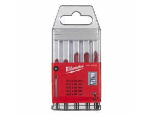 MILWAUKEE WIERTŁO DO SZKŁA ZESTAW 5szt.